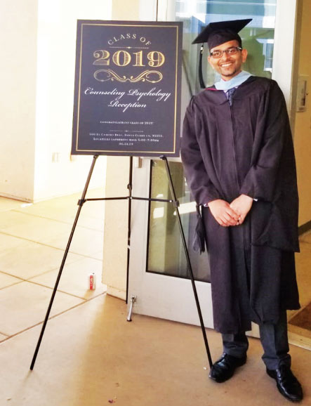 The individual grants programme helped Vinod Mudliar pursue a masters from Santa Clara University in the United States 