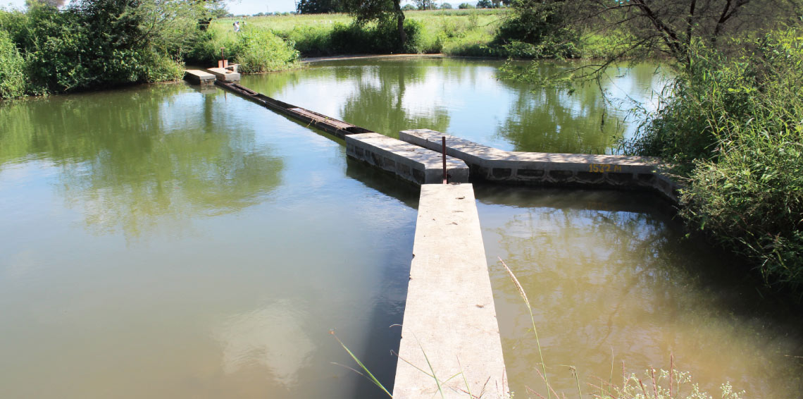 A diversion-based irrigation system in Kundewadi village in Maharashtra's Nashik district 