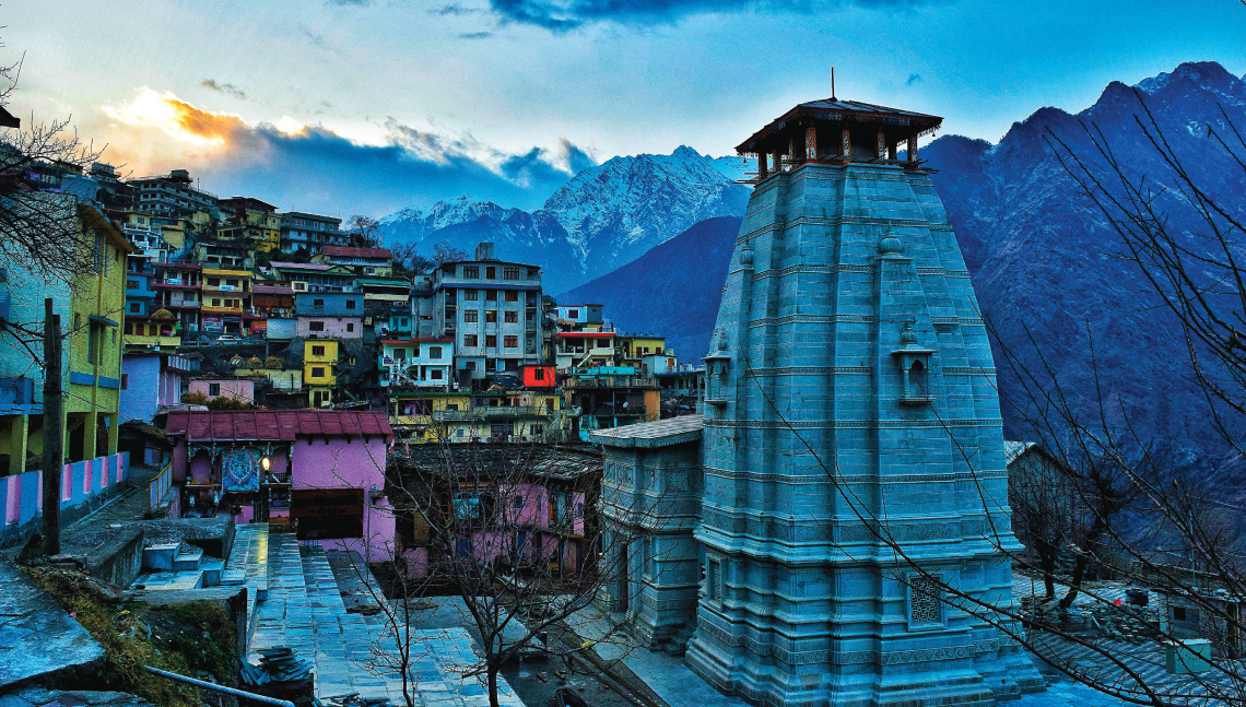 Picture-postcard Joshimath, the pilgrim hub in Uttarakhand, before the ground from under the town’s feet started sinking
