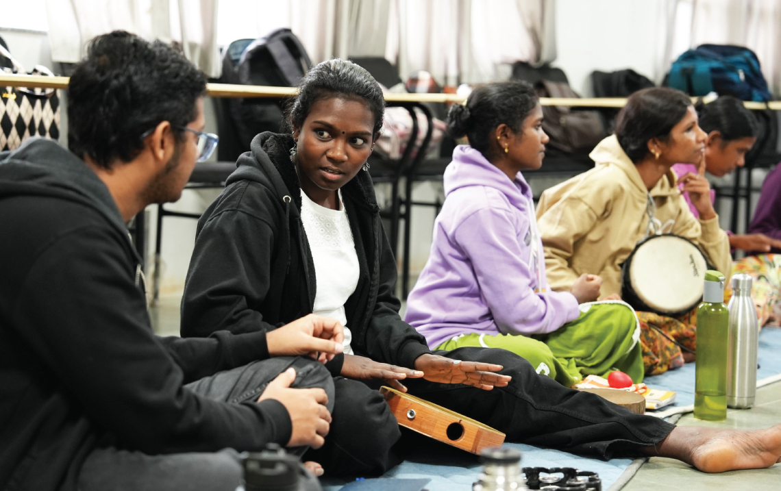 The fellowship has facilitated a cross-cultural exchange between the tribal and non-tribal musicians involved