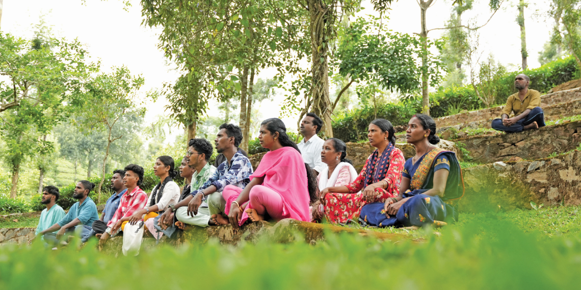 A practice session for the fellows at their base in Mananthavady in Wayanad district