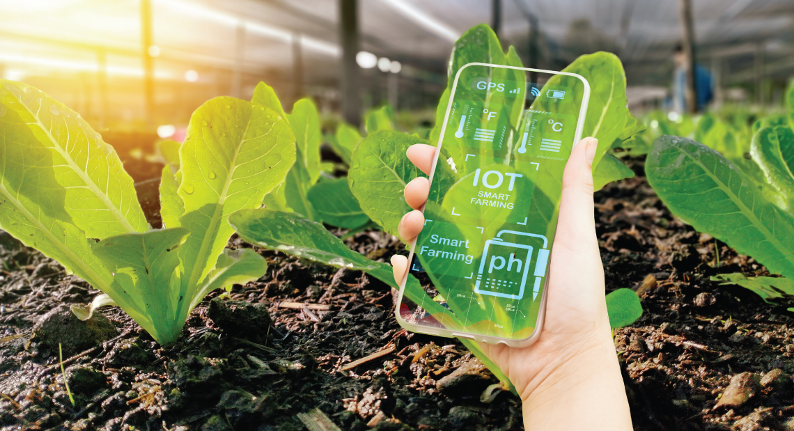 Agriculture is an area where AI is making a difference