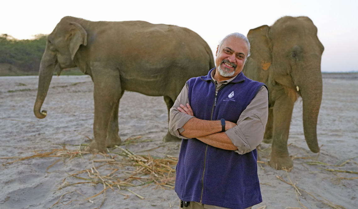James Robinson addresses the audience at the Bengaluru edition of the Nobel Prize Dialogue India 2026